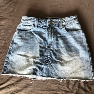 Denim skirt
